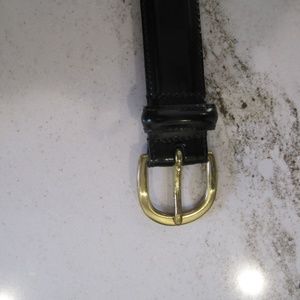 Coach black 34 inch belt style 3921